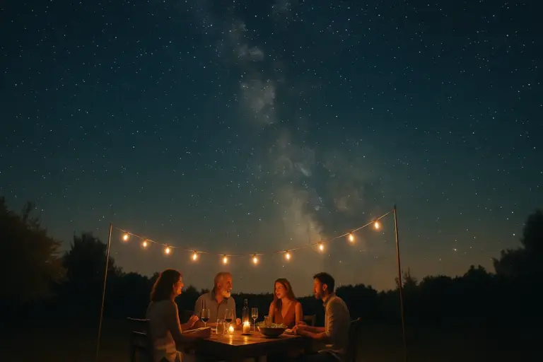 Cene sotto le stelle: l’outdoor dining verso le notti di San Lorenzo