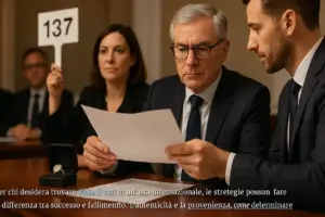 Aste internazionali di gioielli: il documento che cambia l’esito dell’aggiudicazione