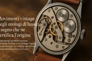 Movimenti vintage negli orologi di lusso: il segno che ne certifica l’origine