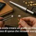 Quanto costa creare un anello su misura: la voce di spesa che nessuno anticipa