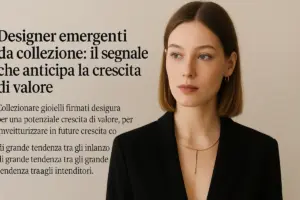 Designer emergenti da collezione: il segnale che anticipa la crescita di valore