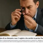 Tracciare l’origine di un diamante rosa: il registro che cambia la perizia finale