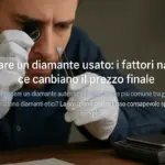 Valutare un diamante usato: i fattori nascosti che cambiano il prezzo finale