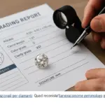 Certificazione diamante per la rivendita: il documento che i compratori esigono davvero