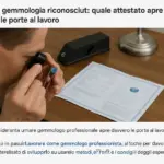 Esami di gemmologia riconosciuti: quale attestato apre davvero le porte al lavoro