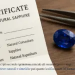 Certificato per zaffiri naturali: quale ente conta di più secondo i gemmologi