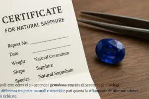 Certificato per zaffiri naturali: quale ente conta di più secondo i gemmologi