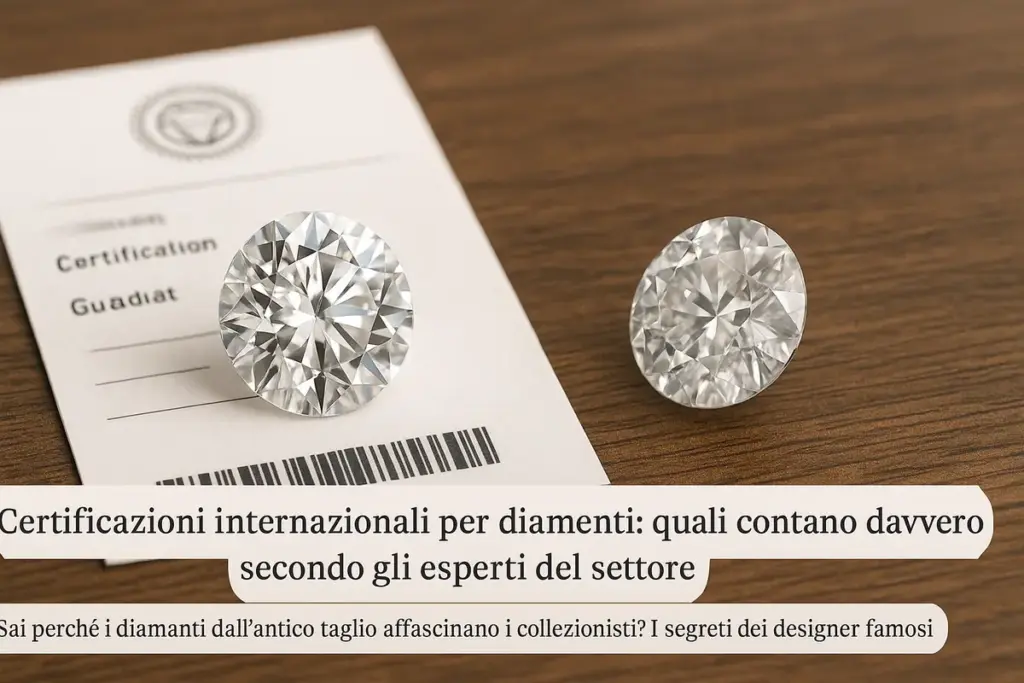 Diamante certificato vs non certificato: il rischio che pochi calcolano prima