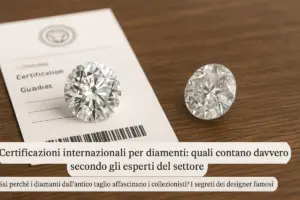 Diamante certificato vs non certificato: il rischio che pochi calcolano prima