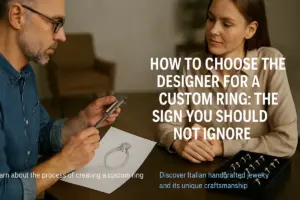 Come scegliere il designer per un anello personalizzato: il segnale da non ignorare