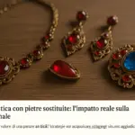 Parure antica con pietre sostituite: l’impatto reale sulla valutazione finale