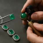 Taglio degli smeraldi in collana: quale forma protegge la pietra dagli urti