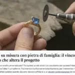 Anello su misura con pietra di famiglia: il vincolo tecnico che altera il progetto