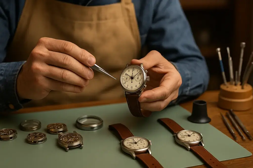 Produzione in serie limitata di orologi vintage: il fattore che pochi verificano
