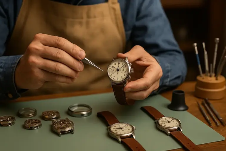 Produzione in serie limitata di orologi vintage: il fattore che pochi verificano