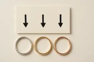 Differenza tra oro bianco, giallo e rosa: composizione e come scegliere