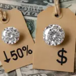 I diamanti lab grown costano il 50-80% in meno: perché il prezzo è così diverso