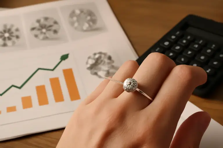 Un carato per un anello solitario: la fascia di prezzo cambia con taglio e purezza