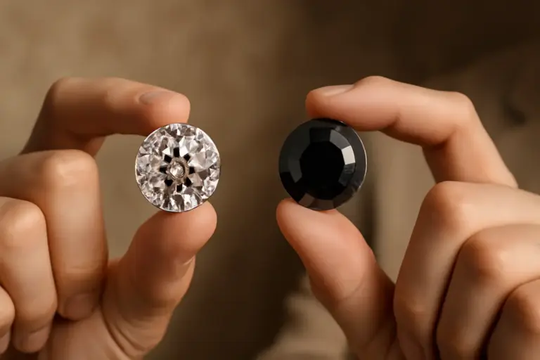 Il diamante nero è un vero diamante, ma di origine diversa