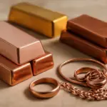 L’oro rosa è oro vero mescolato con rame: per questo tende al rosa