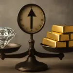 Diamante o oro: quale dei due mantiene meglio il valore nel tempo