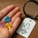 I diamanti colorati trattati costano meno, ma non sono falsi